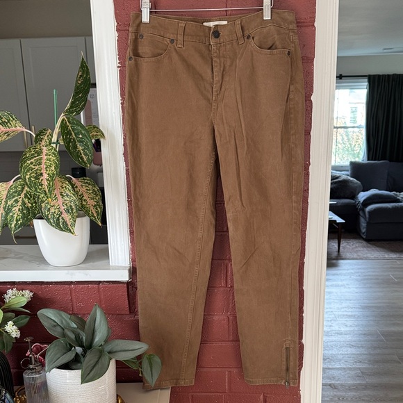 Talbots Denim - Talbots Brown Straight Leg Women's Jeans